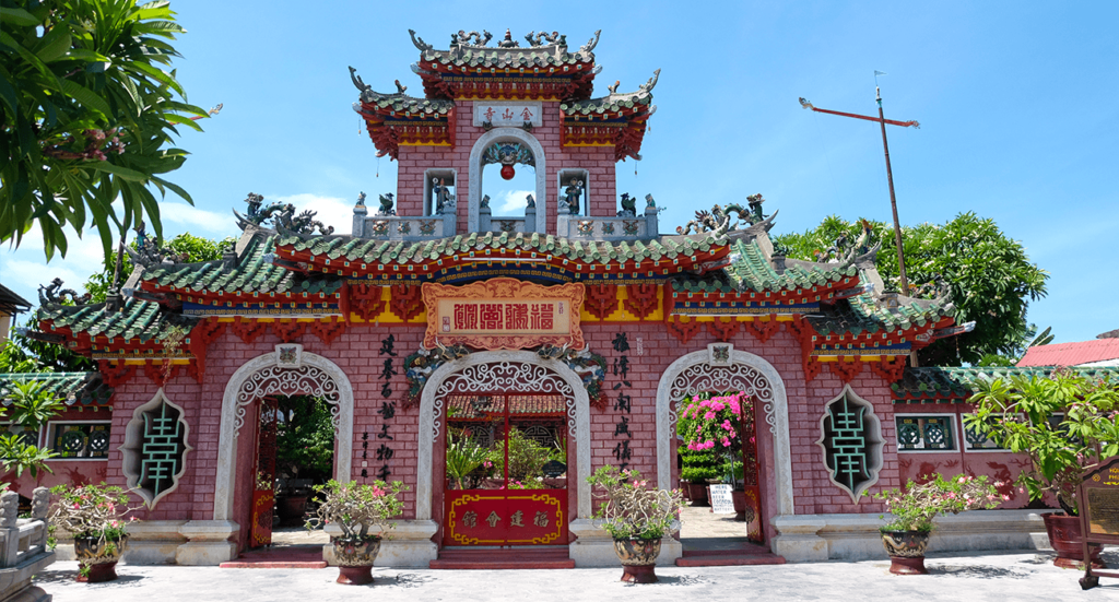 Photo d'un temple de Hoi An 