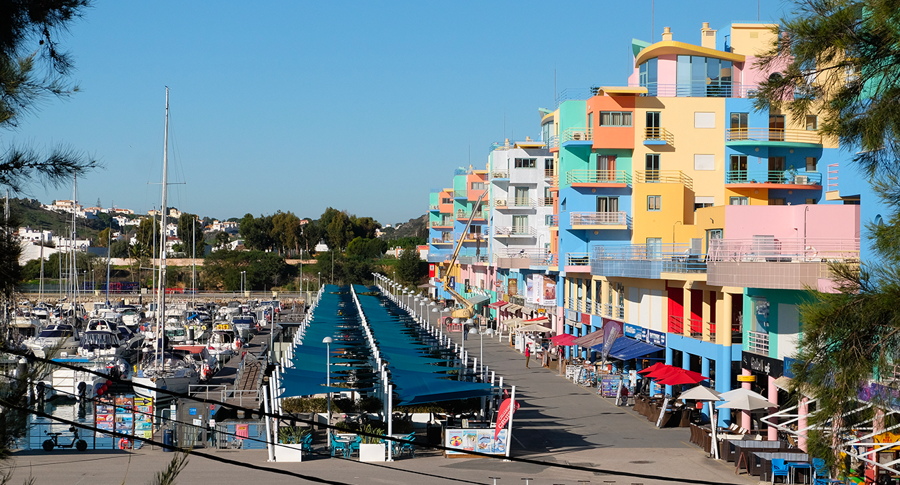 Photo de la marina port de plaisance d'Albufeira