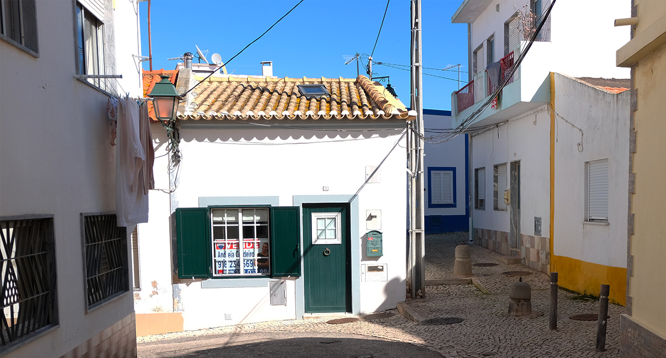 Photo des rues d'Alvor