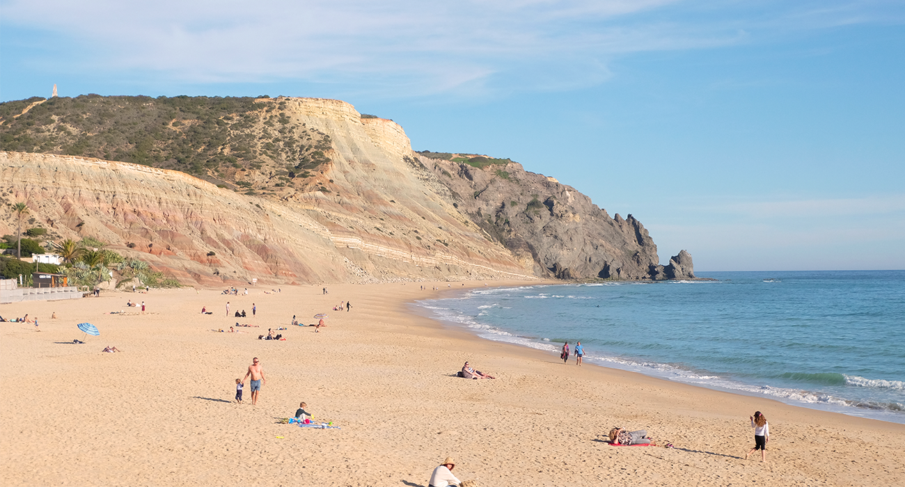 Photo de la plage de praia da luz